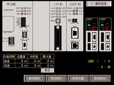 安川电机 MP2300 系列示例部件