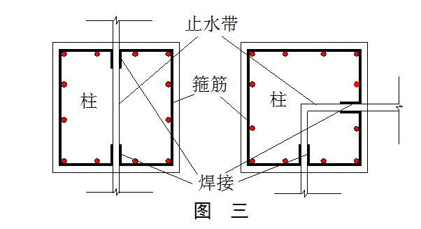 地下室止水钢板位置图片