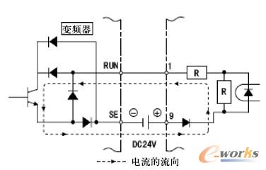 漏型逻辑模式输出