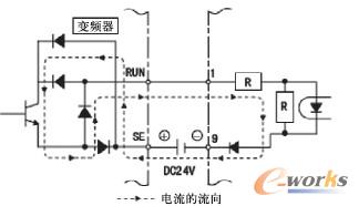 漏型逻辑模式输出